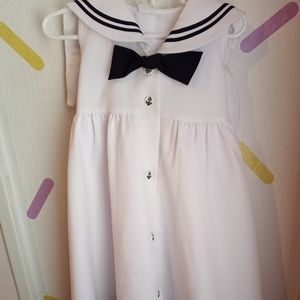 Toddler Sailor's Dress